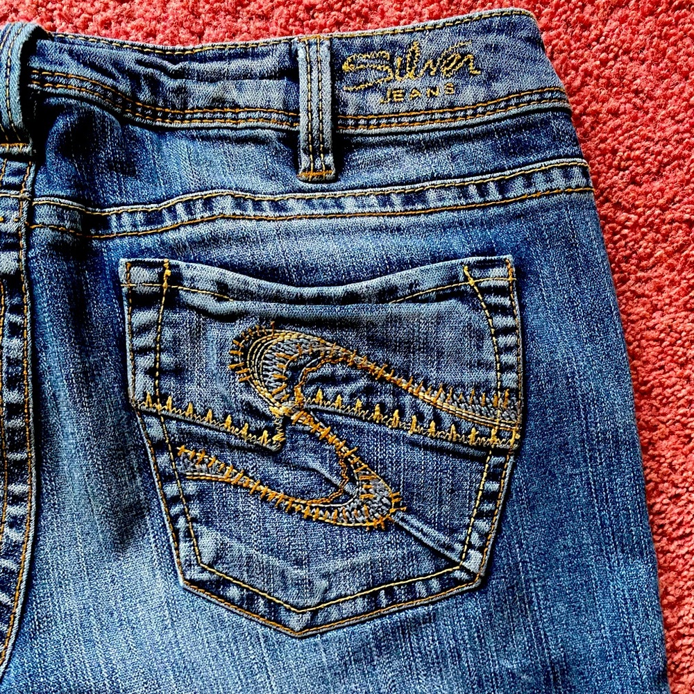 Silver jeans